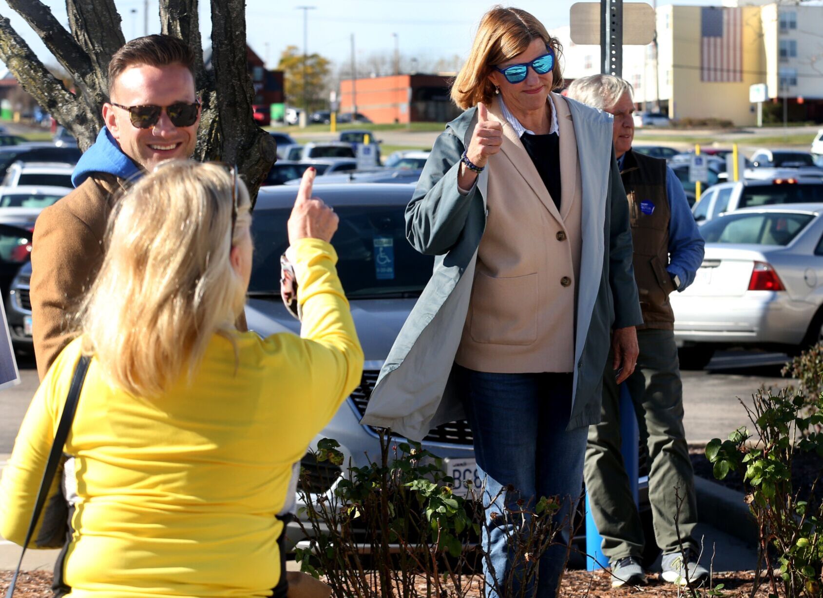 Democratic U.S. Senate candidate Trudy Busch Valentine on Monday